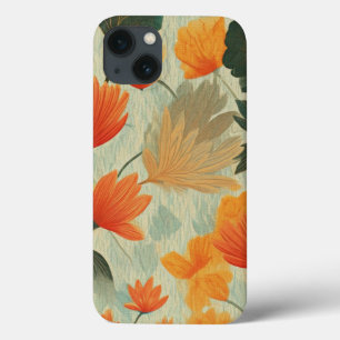Funda Para iPhone 13 Jardín suave de otoño