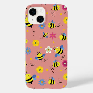 Funda Para iPhone 14 De Case-Mate Jardín Sweet Bee Blossom