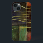 Funda Para iPhone 13 Jardín Zen I<br><div class="desc">Las ramas pardos se extienden sobre un fondo multicolor en esta pieza de Jennifer Goldberger. El verde claro de las ramas contrasta maravillosamente con los colores oscuros contra los que están colocados. Compra tu copia hoy.</div>