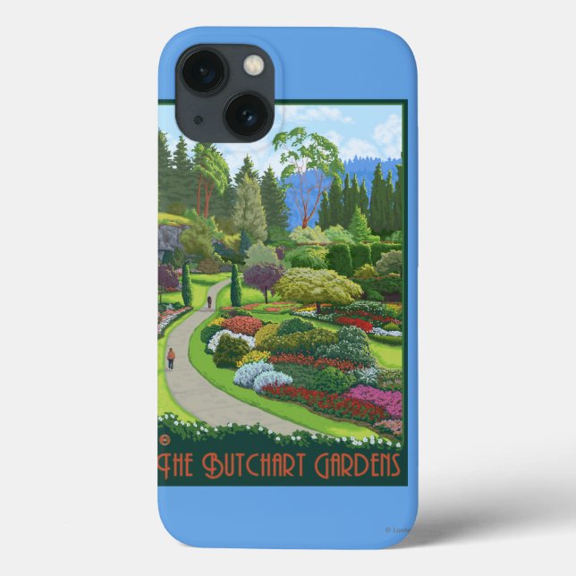 Funda De Case-Mate Para iPhone Jardines Butchart - Bahía Brentwood (Reverso)