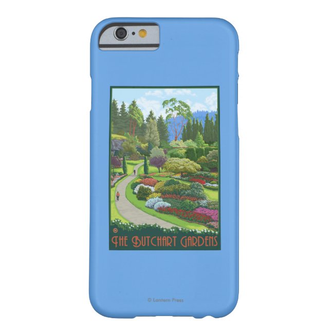 Funda De Case-Mate Para iPhone Jardines de Butchart - bahía de Brentwood (Reverso)