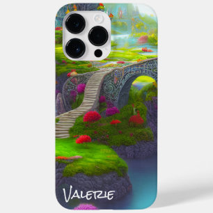 Funda Para iPhone 14 Pro Max De Case-Mate Jardines del río Fantasy