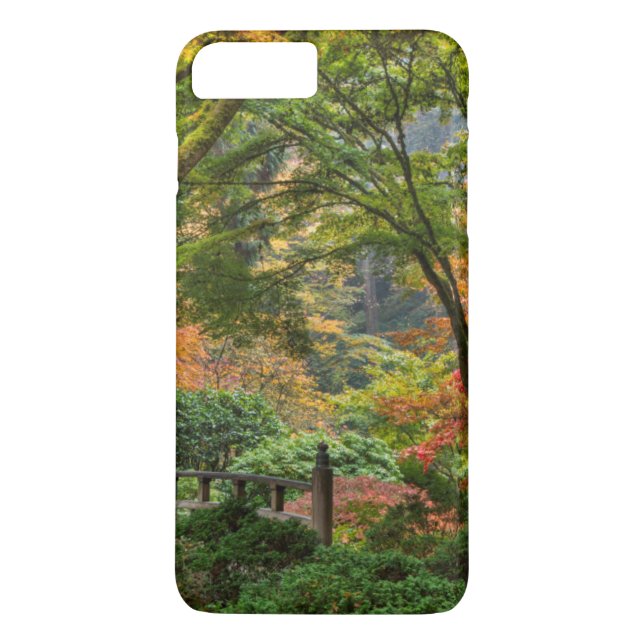 Funda De Case-Mate Para iPhone Jardines japoneses en otoño en Portland, Oregón 4 (Reverso)