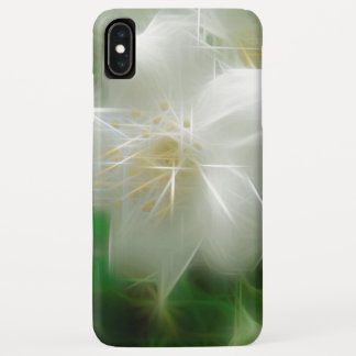 Funda Para iPhone XS Max Jazmín blanco brillante