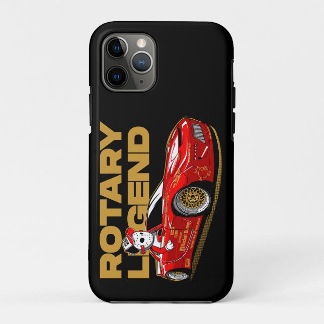 FUNDA DE Case-Mate PARA iPhone JDM RED ROTARY DRIFT LEGEND (Reverso)