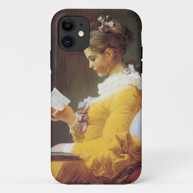 Funda De Case-Mate Para iPhone Jean-Honore Fragonard el lector (Reverso)