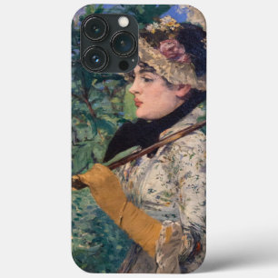 Funda Para iPhone 13 Pro Max Jeanne (Primavera) Por Édouard Manet