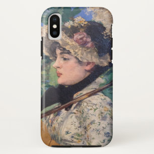 Funda Para iPhone XS Jeanne (Primavera)  Por Édouard Manet