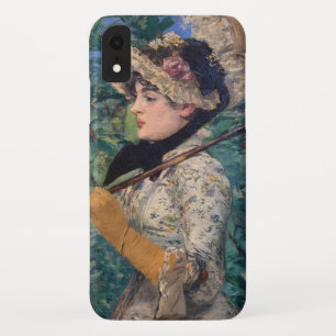 Funda Para iPhone XR Jeanne (Primavera)  Por Édouard Manet