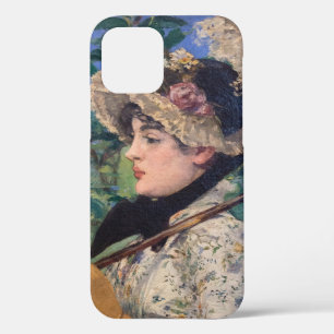Funda Para iPhone 12 Pro Jeanne (Primavera) Por Édouard Manet