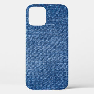 Funda Para iPhone 12 Jeans de denim azul