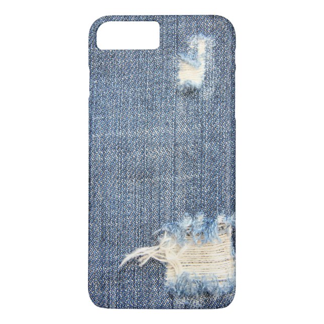 Funda De Case-Mate Para iPhone Jeans Ripped Look (Reverso)