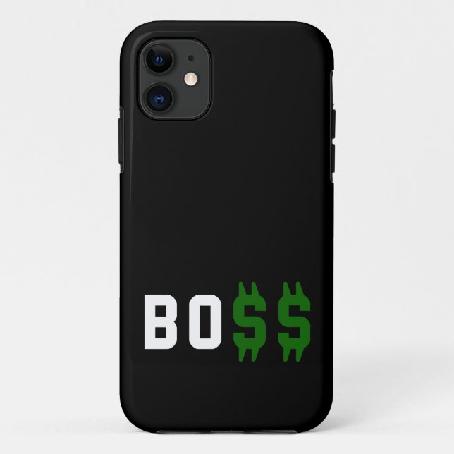 Funda De Case-Mate Para iPhone Jefe, Bo$$ (Reverso)
