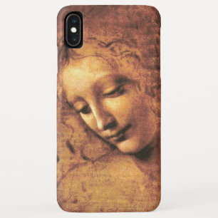 Funda Para iPhone XS Max Jefe de una mujer La Scapigliata Leonardo Da Vinci