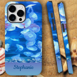 Funda Para iPhone 14 Pro Max De Case-Mate Jellyfish Acuario de San Francisco 0925