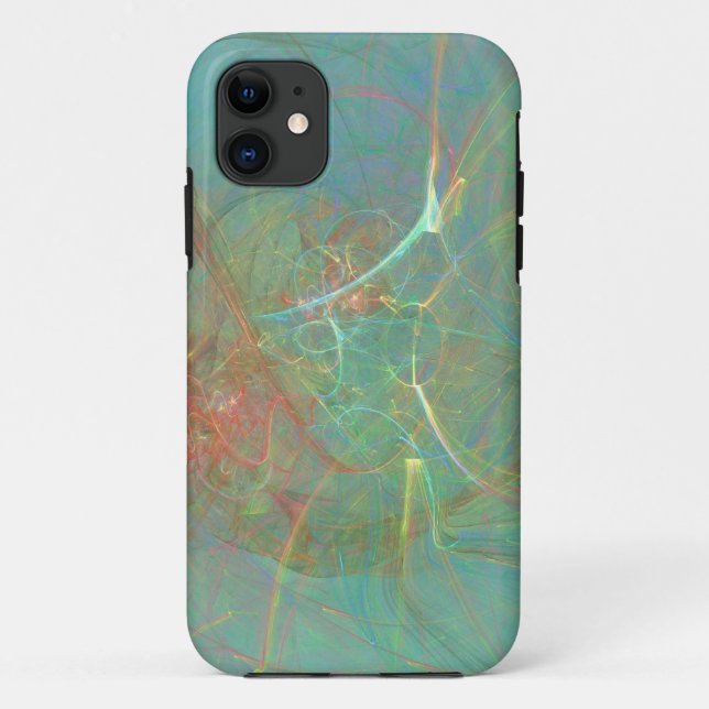 Funda De Case-Mate Para iPhone Jellyfish arte abstracto iPhone 5 funda (Reverso)