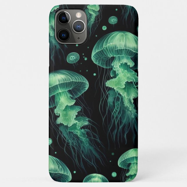 Funda De Case-Mate Para iPhone Jellyfish Glow (Reverso)