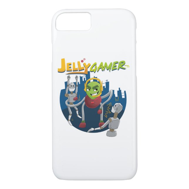 Funda De Case-Mate Para iPhone JellyGamer - iPhone 7 y caso 8 (Reverso)