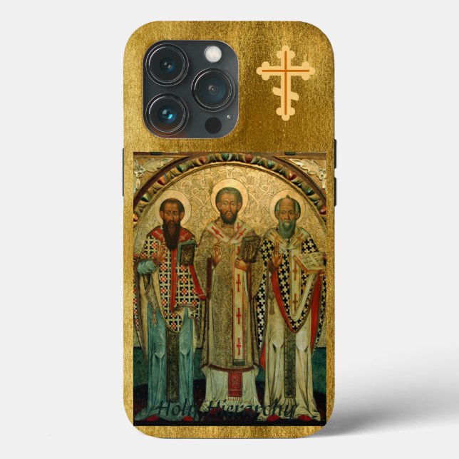 Funda De Case-Mate Para iPhone Jerarquía sagrada l Ícono ortodoxo (Reverso )