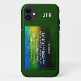 Funda Para iPhone 11 Jeremías 29:11 | PORQUE CONOZCO LOS PLANES DE LA B