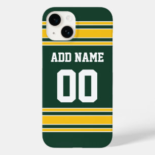 Funda Para iPhone 14 De Case-Mate Jersey de fútbol con número de nombre personaliz