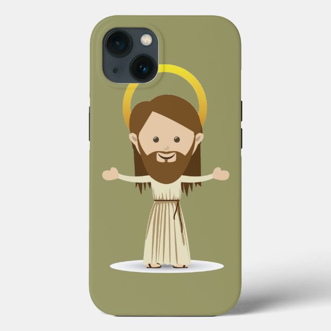 Funda De Case-Mate Para iPhone Jesucristo (Reverso )