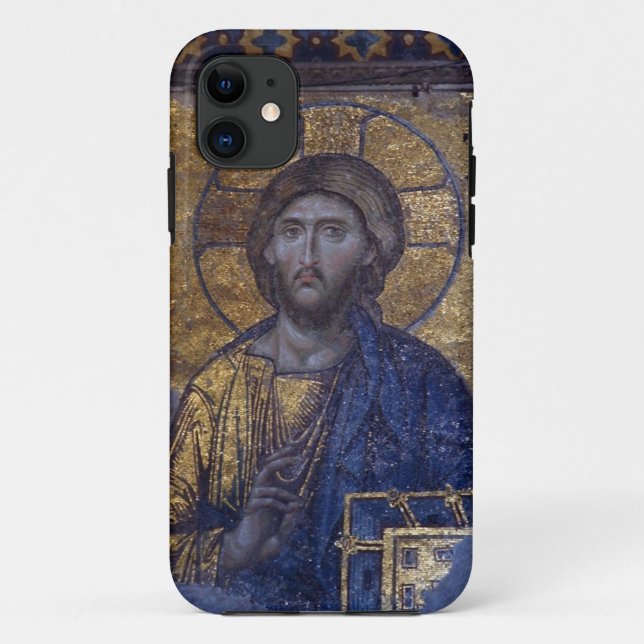 Funda De Case-Mate Para iPhone Jesucristo Pantokrator (Reverso)