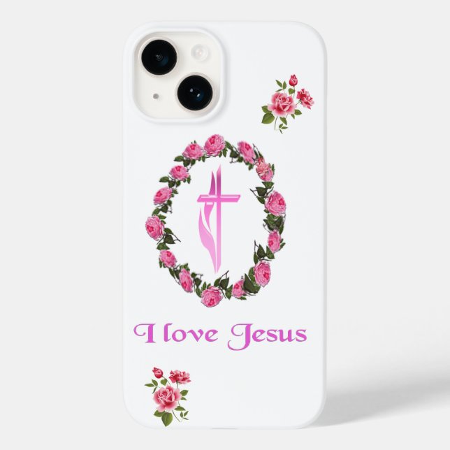 Funda De Case-Mate Para iPhone Jesús (Reverso )