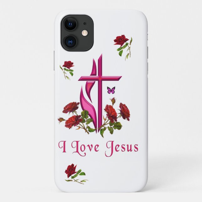 Funda De Case-Mate Para iPhone Jesús (Reverso)
