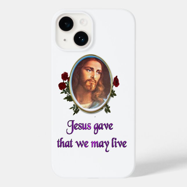 Funda De Case-Mate Para iPhone Jesús (Reverso )