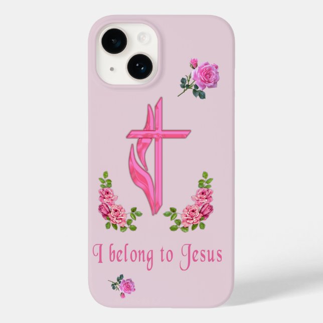 Funda De Case-Mate Para iPhone Jesús (Reverso )
