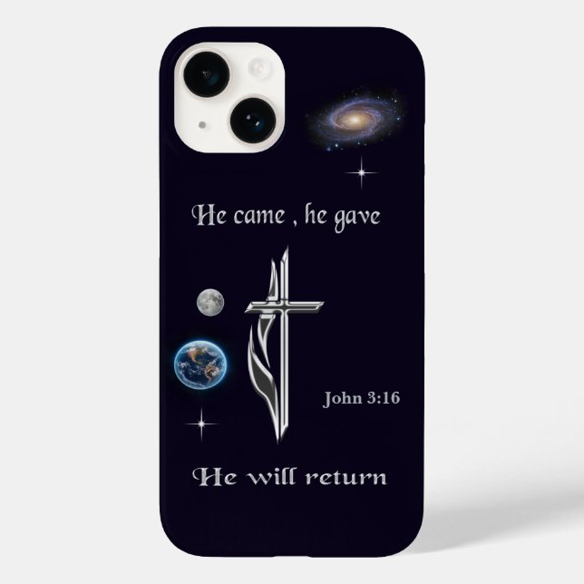 Funda De Case-Mate Para iPhone Jesús (Reverso )