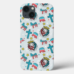 Funda Para iPhone 13 Jesús es Rey - Impresión de patrones sin foco