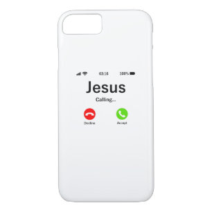 Funda Para iPhone 8/7 Jesús está llamando - Cristiano