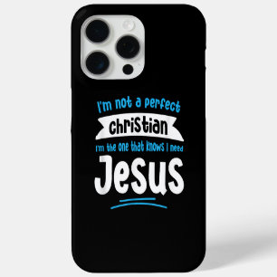 Funda Para iPhone 15 Pro Max Jesús Hombres Mujeres Niños Divertidos Biblias Cri