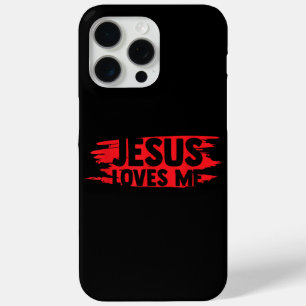 Funda Para iPhone 15 Pro Max Jesús Hombres Mujeres Niños Divertidos Biblias Cri