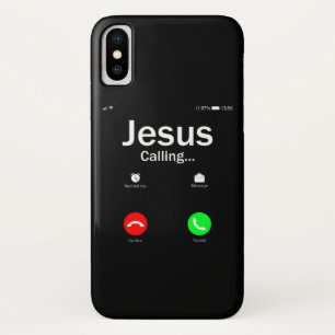 Funda Para iPhone X Jesús llama