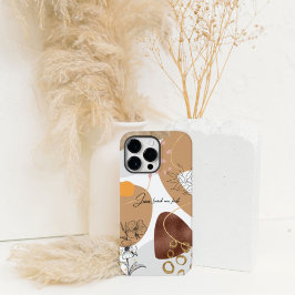 Funda Para iPhone 13 Jesus loved me first abstract