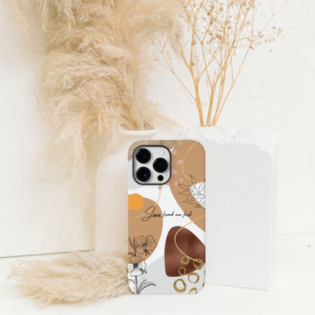Funda De Case-Mate Para iPhone Jesus loved me first abstract (Subido por el creador)
