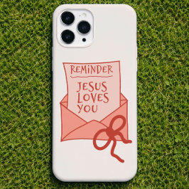 Funda Para iPhone 15 Jesus loves you phone case