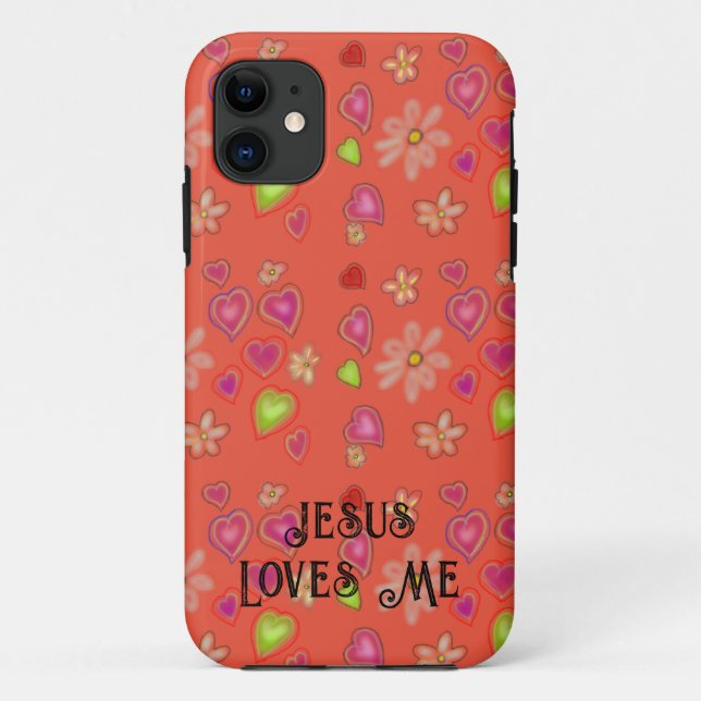 Funda De Case-Mate Para iPhone "Jesús me ama" (Reverso)