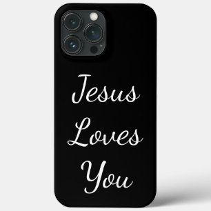 Funda Para iPhone 13 Pro Max Jesús te ama