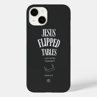 Funda Para iPhone 14 De Case-Mate Jesús Volteó Mesas – Yo Solo lo Visualizo a Menudo