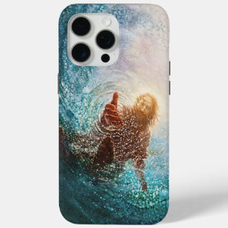Funda Para iPhone 15 Pro Max Jesus wave phone case