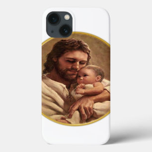 Funda Para iPhone 13 Jesús y niño