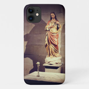 Funda Para iPhone 11 Jesús y una rosa blanca única