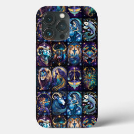 Funda Para iPhone 13 Pro Jewel Galaxy Zodiac