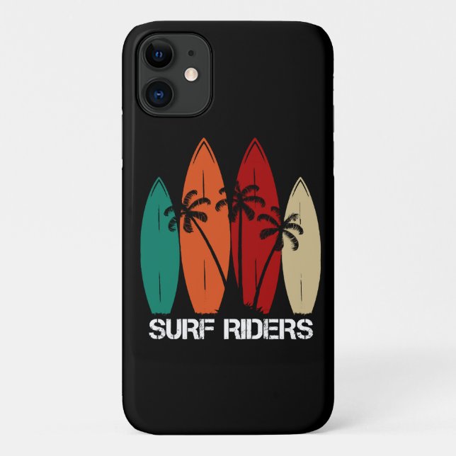 Funda De Case-Mate Para iPhone Jinetes de olas (Reverso)