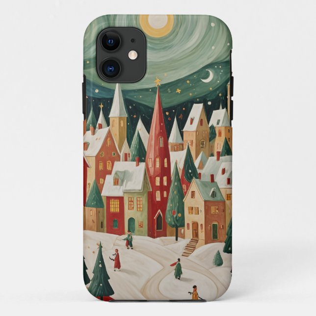 Funda De Case-Mate Para iPhone Jingle Bell Jubilee (Reverso)