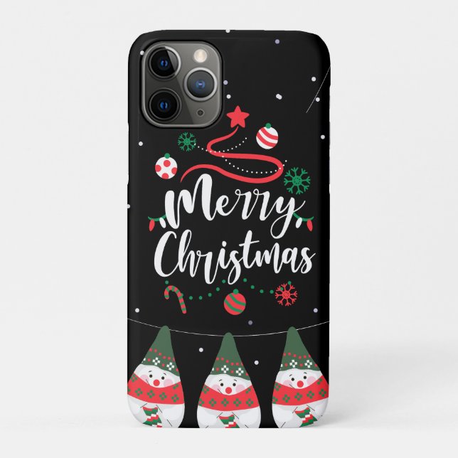 Funda De Case-Mate Para iPhone Jingle Bells Joyful Greetings Collection (Reverso)